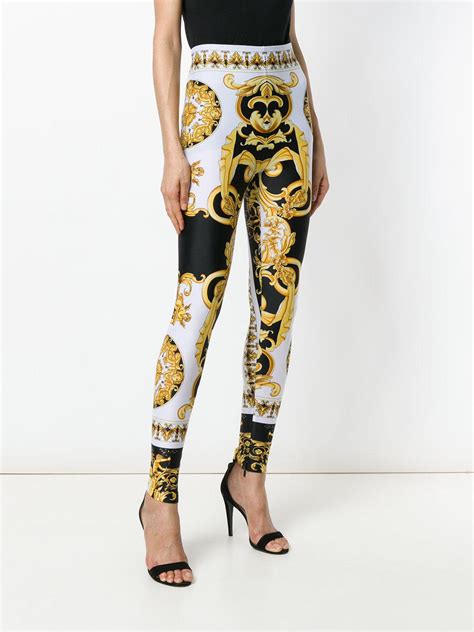 versace leggings 90s|Versace leggings h&m.